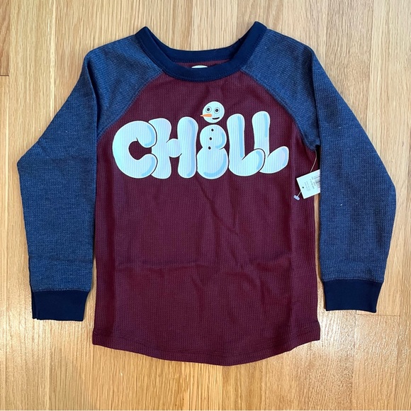 Old Navy Other - [3 for $15] BNWT OLD NAVY Chill Snowman Long Sleeve Tee (4T)